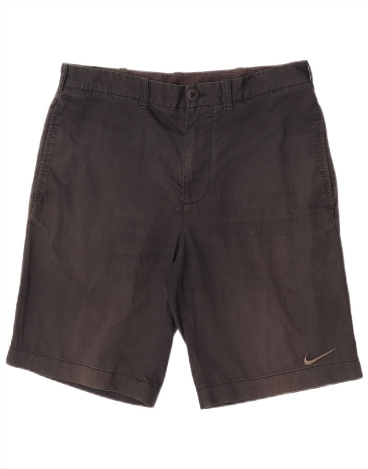 Nike Mens Chino Shorts Small W28  Black Cotton