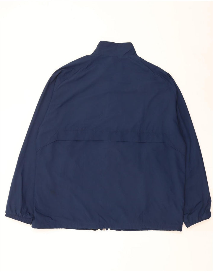 Adidas Mens Climalite Rain Jacket UK 42 XL Navy Blue Polyester