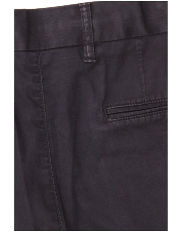 Marks & Spencer Mens Chino Shorts W36 Large  Navy Blue Cotton