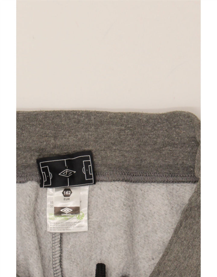 UMBRO Boys Tracksuit Trousers Joggers 13-14 Years  Grey Polyester Vintage Umbro and Second-Hand Umbro from Messina Hembry 