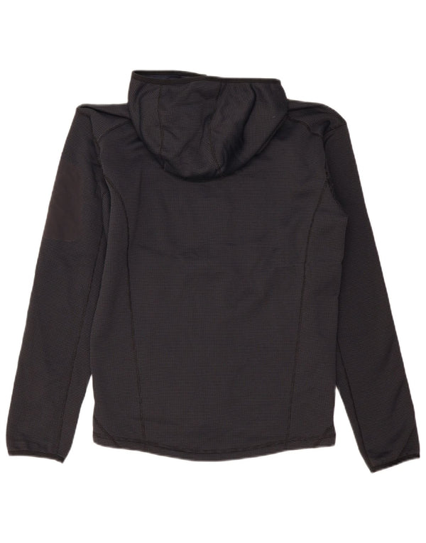 BERGHAUS Mens Zip Hoodie Sweater Small Navy Blue Polyester