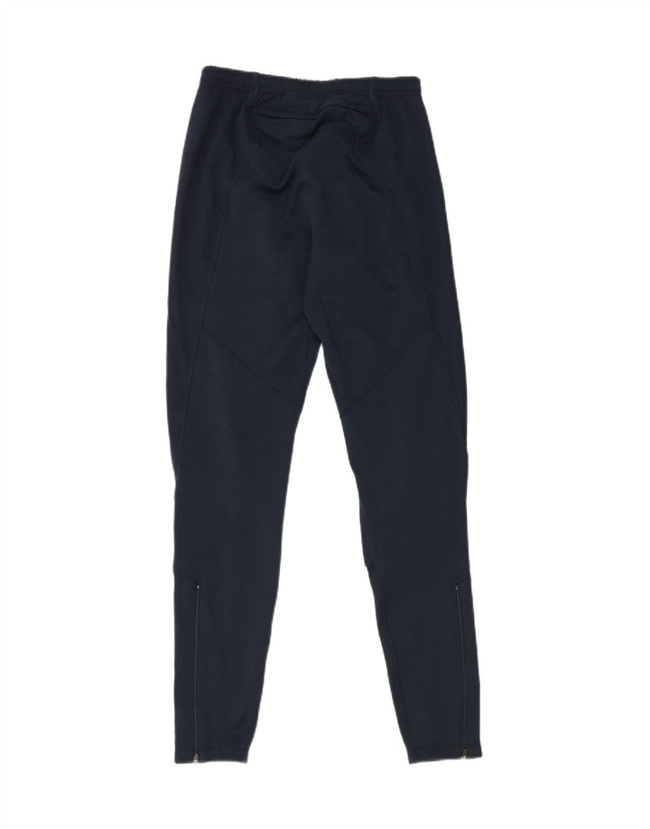 Nike Mens Tracksuit Trousers Medium Navy Blue Striped Polyester
