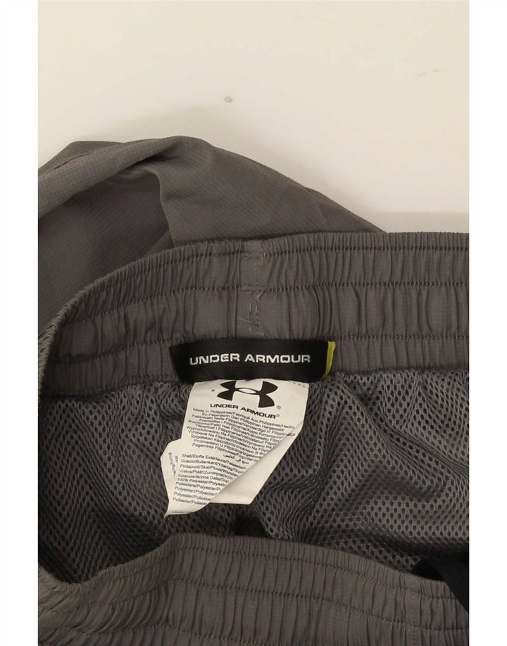 Under Armour Mens Tracksuit Trousers Small Grey Polyester