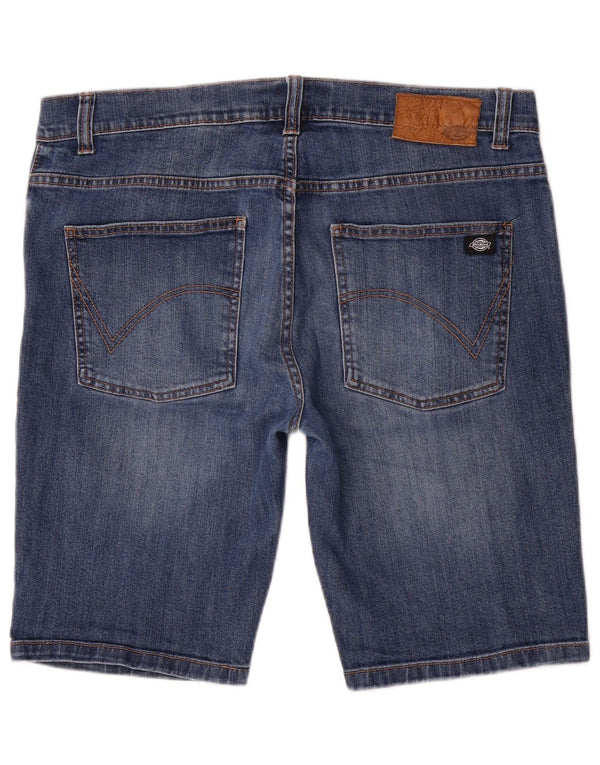 Dickies Mens Denim Shorts W36 Large Blue Cotton