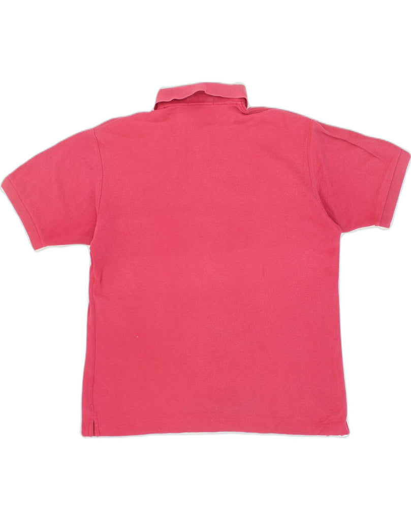 FILA Mens Polo Shirt IT 52 Large Pink Cotton | Vintage Fila | Thrift | Second-Hand Fila | Used Clothing | Messina Hembry 