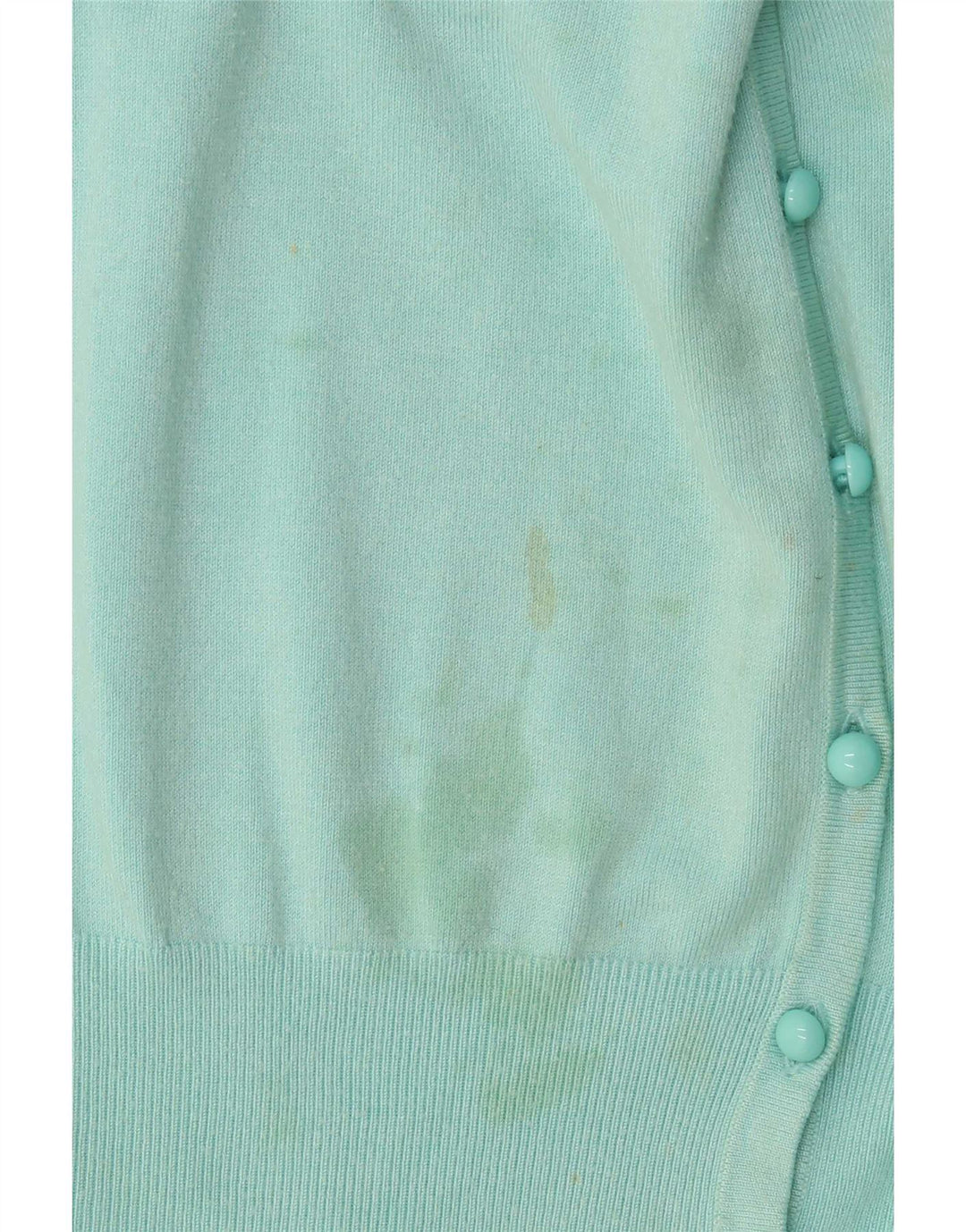 Marks & Spencer Womens Cardigan Sweater UK 14 Large Turquoise