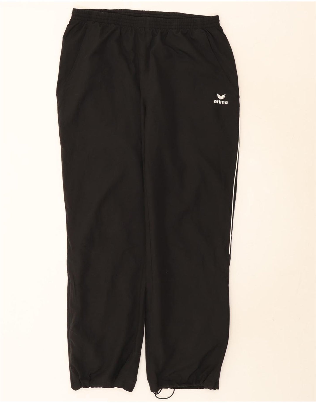 Erima Womens Full Tracksuit UK 16 Large Black Colourblock Polyester