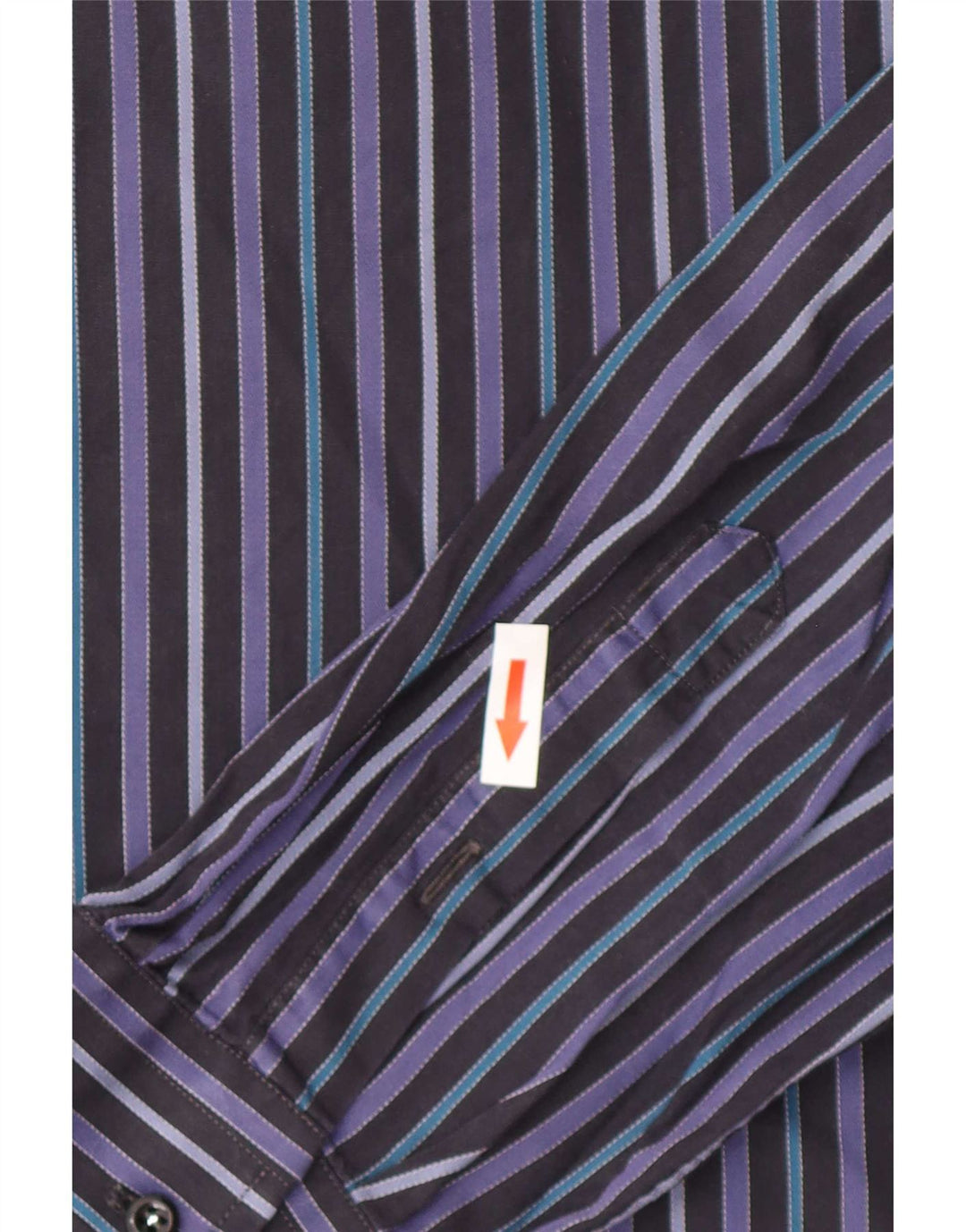 Roccobarocco Mens Shirt Medium Multicoloured Striped