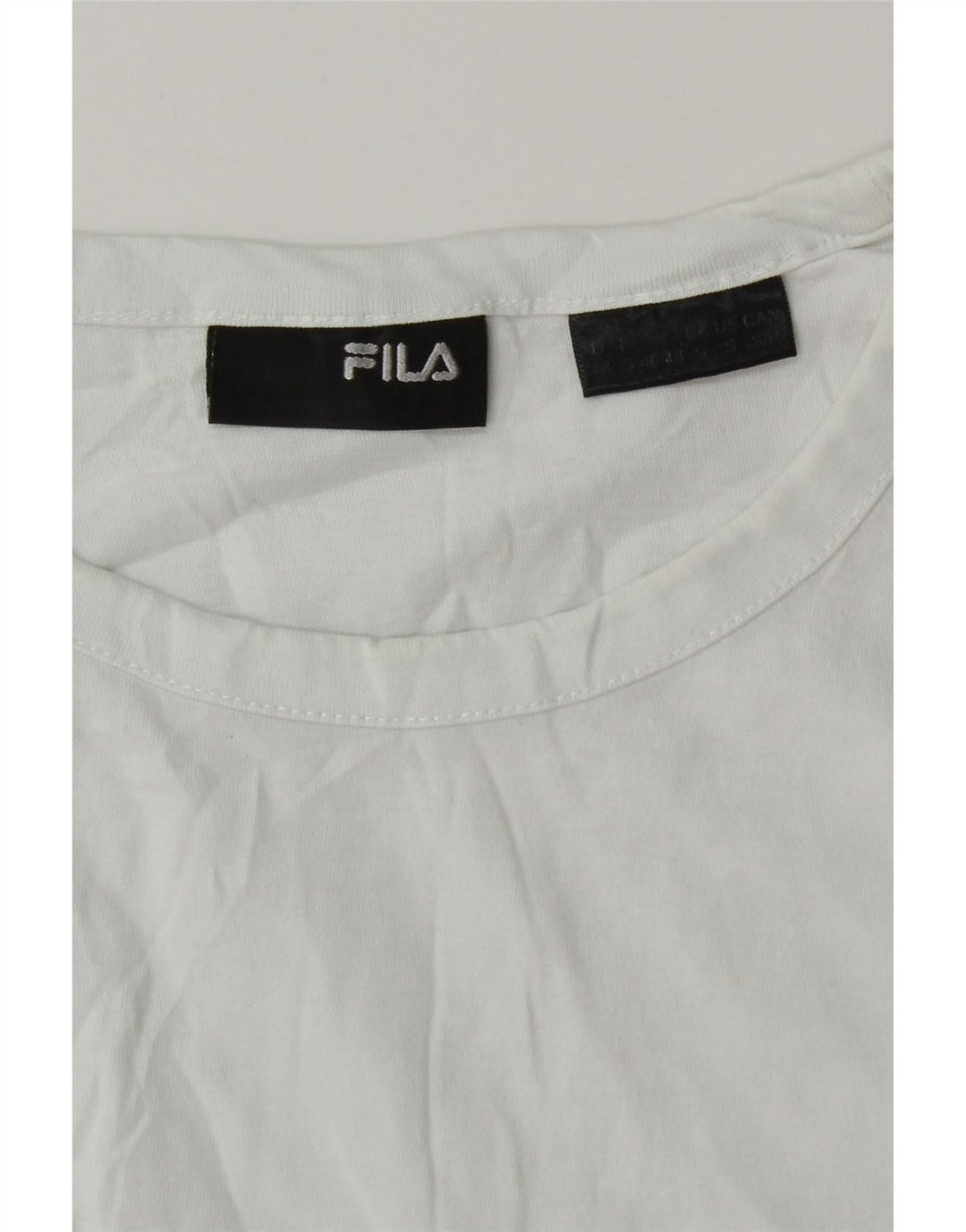 Fila Mens Vest Top Small White Colourblock