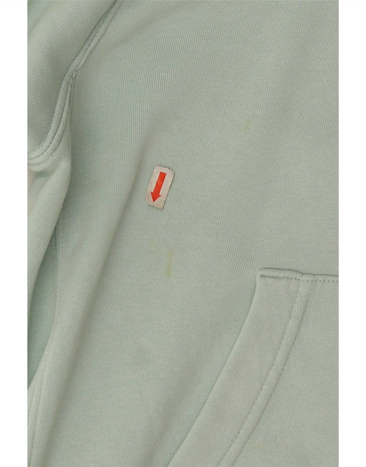 Nike Mens Hoodie Jumper Medium Green Cotton