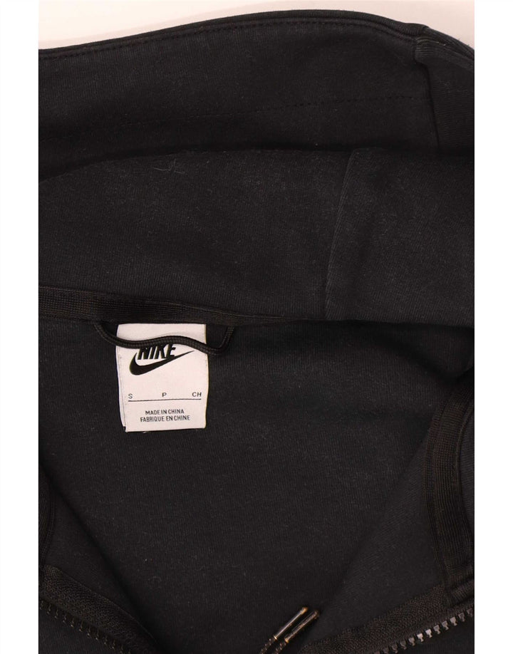 Nike Mens Zip Hoodie Sweater Small Navy Blue Cotton