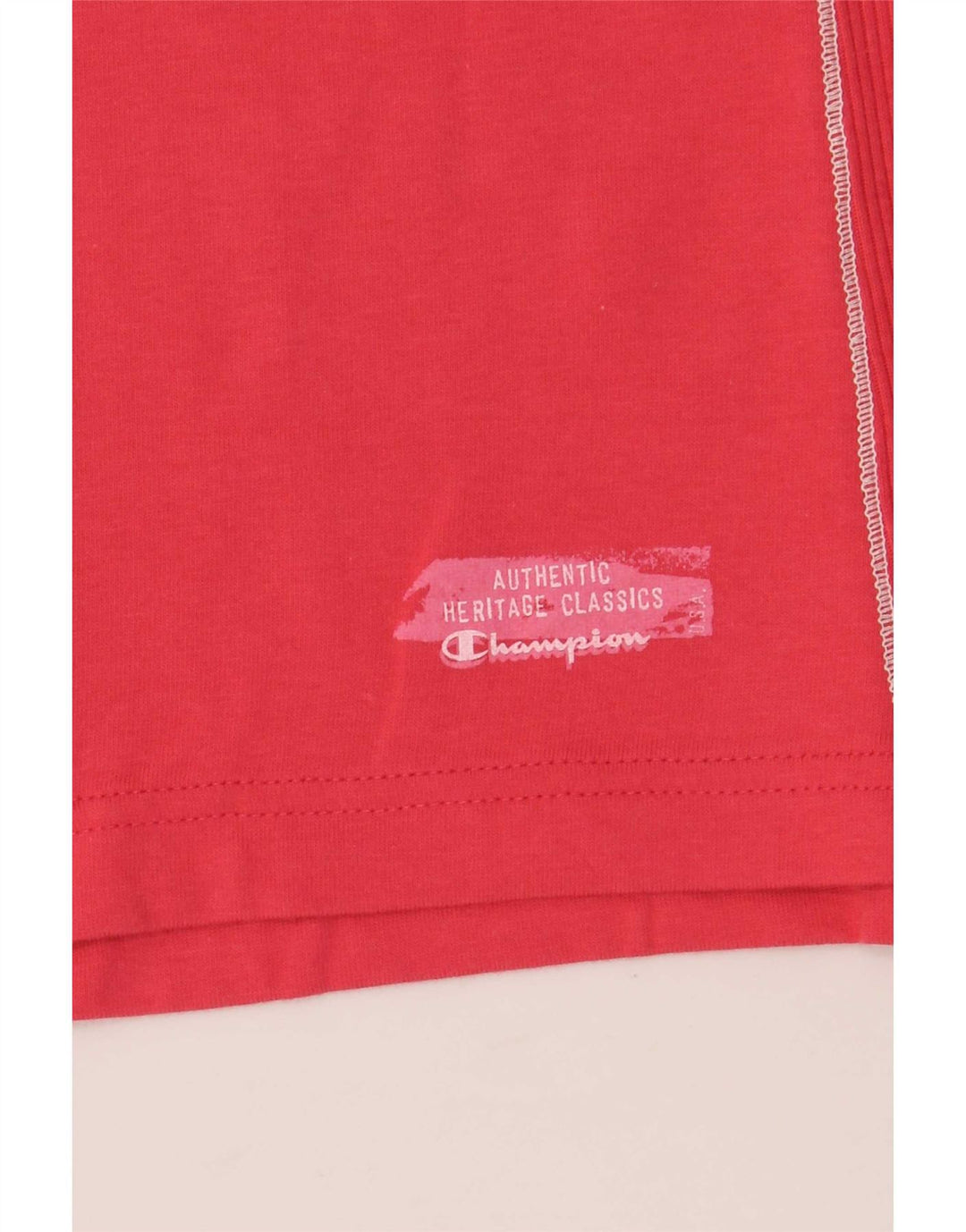 Champion Womens Heritage Classics Vest Top UK 14 Large Red Colourblock