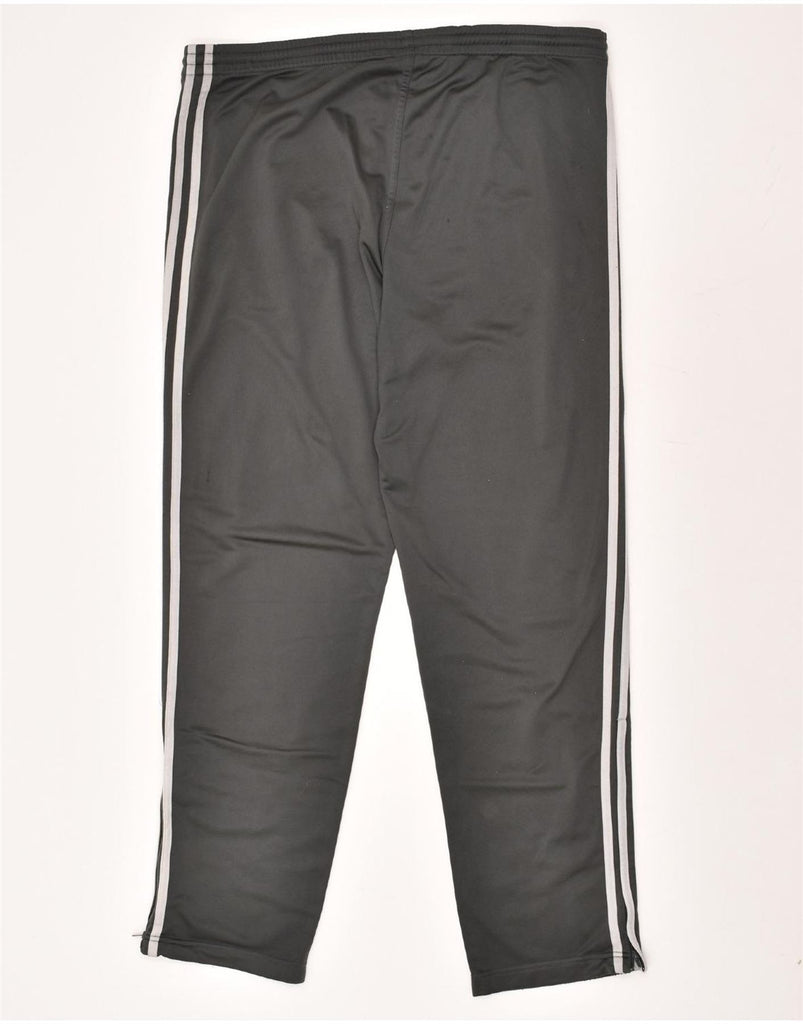 ADIDAS Mens Tracksuit Trousers UK 40/42 Medium Grey Polyester | Vintage Adidas | Thrift | Second-Hand Adidas | Used Clothing | Messina Hembry 