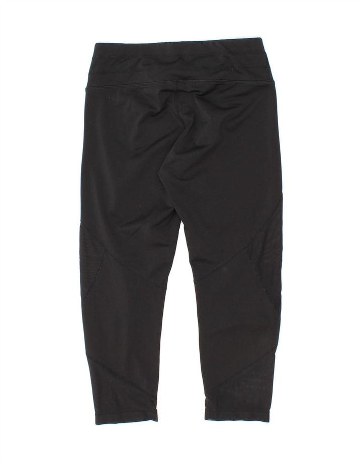 ATHLETA Womens Capri Leggings UK 6 XS Black Polyester Vintage Athleta and Second-Hand Athleta from Messina Hembry 