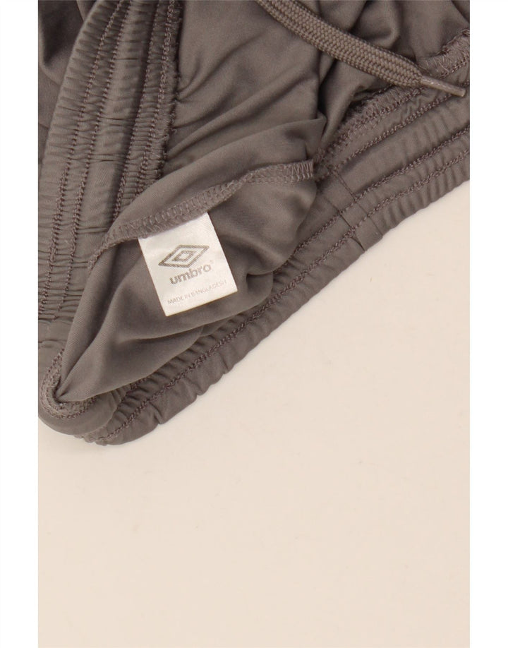 Umbro Womens Sport Shorts UK 8 Small  Grey Polyester