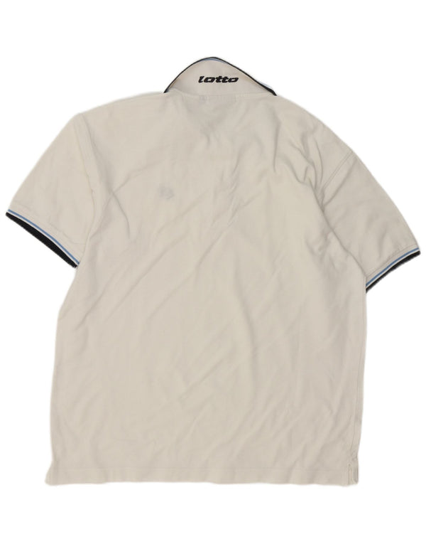 Lotto Mens Polo Shirt XL White