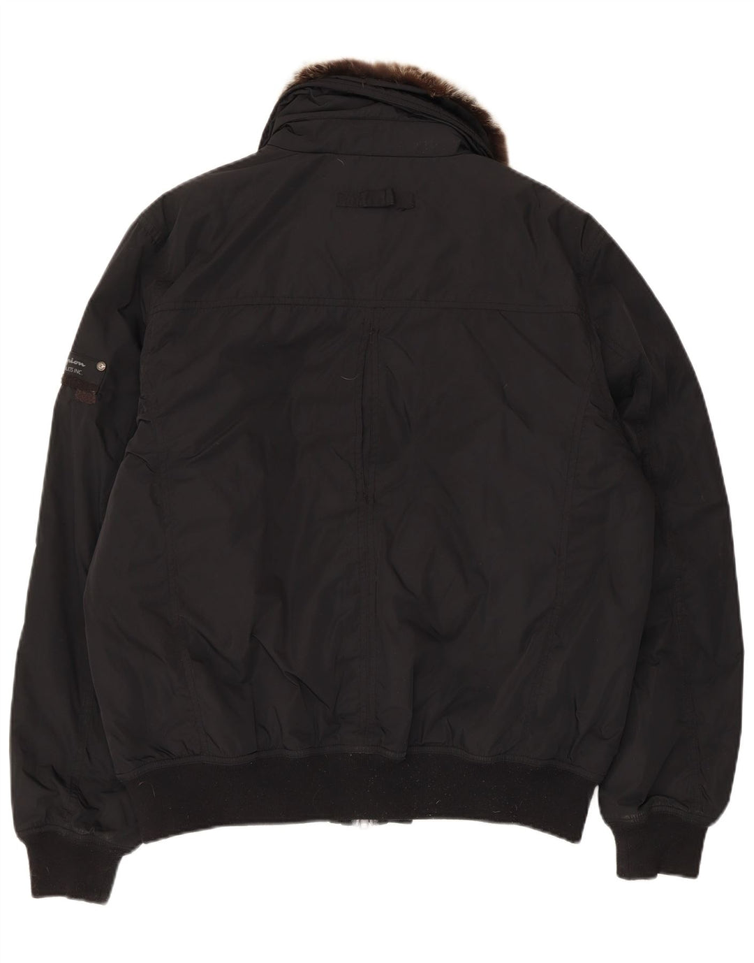 CHAMPION Mens Bomber Jacket UK 40 Large Black