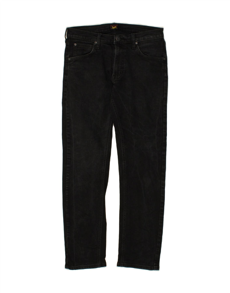 LEE Mens Daren Zip Fly Slim Jeans W31 L32 Black Cotton Vintage Lee and Second-Hand Lee from Messina Hembry 