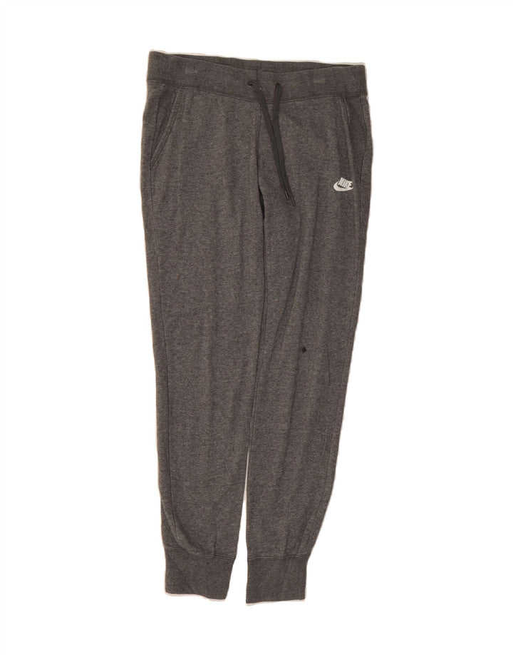 NIKE Womens Tracksuit Trousers Joggers UK 12 Medium  Grey Cotton Vintage Nike and Second-Hand Nike from Messina Hembry 