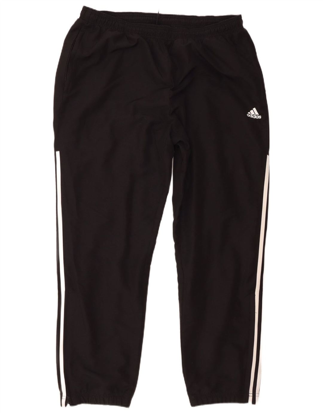 Adidas Mens Tracksuit Trousers Joggers XL  Black Polyester