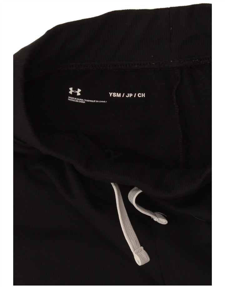 Under Armour Boys Tracksuit Trousers Joggers 9-10 Years Medium Black