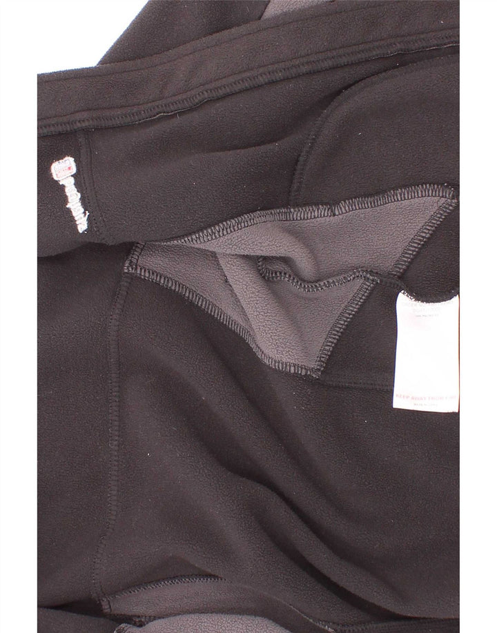 Bergans Boys Fleece Jacket 5-6 Years Black Colourblock Polyester