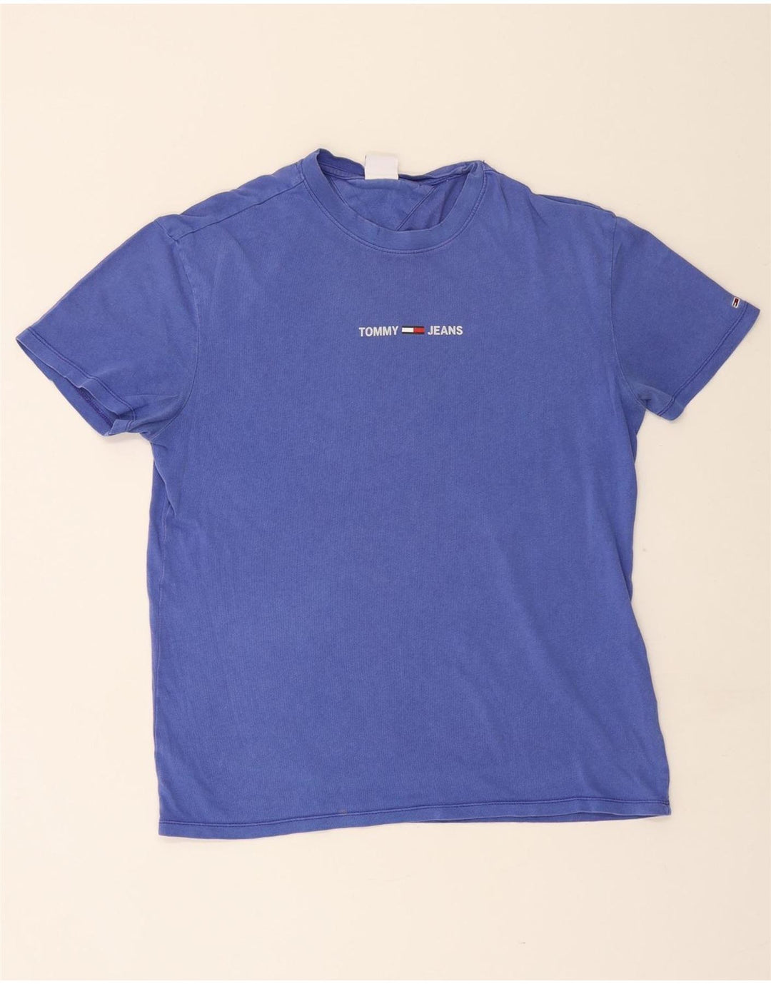 Tommy Hilfiger Mens T-Shirt Top Small Blue