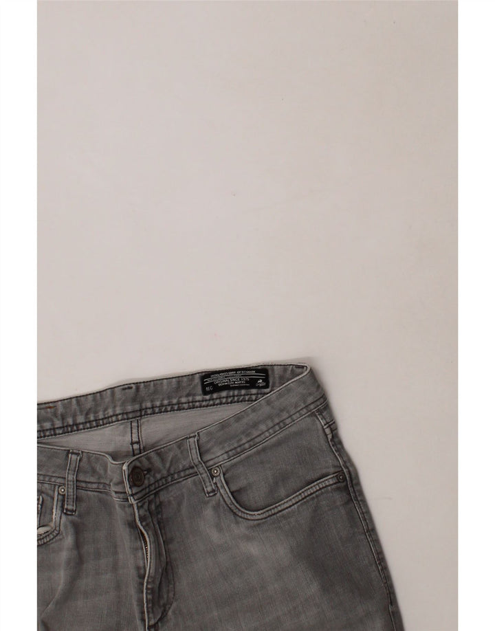 JACK & JONES Mens Slim Jeans W32 L32 Grey Vintage Jack & Jones and Second-Hand Jack & Jones from Messina Hembry 