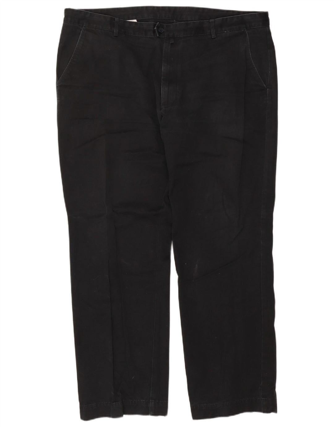 Gant Mens Straight Chino Trousers W44 L32 Black