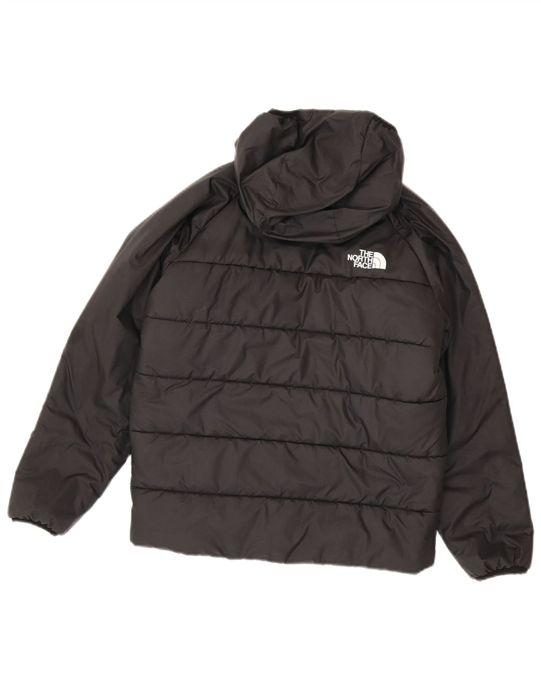 The North Face Boys Hooded Reversible Padded Jacket 11-12 Years Grey