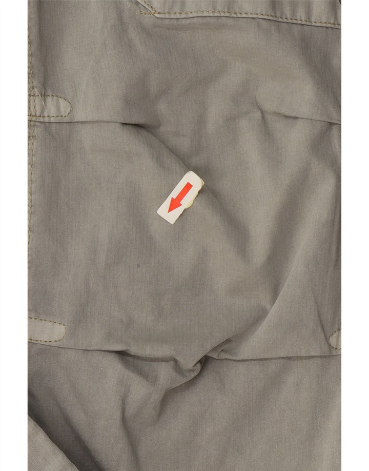 G-Star Mens Bootcut Cargo Trousers W34 L34 Grey Cotton