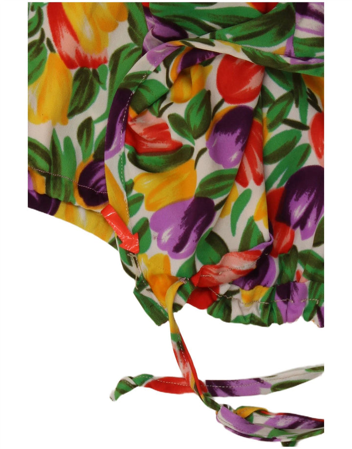 Vintage Womens Sundress UK 18 XL Multicoloured Floral