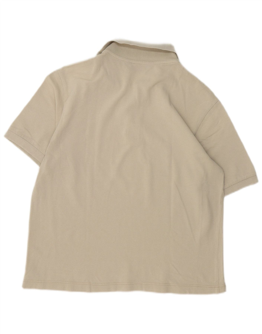 Kappa Mens Polo Shirt Medium Beige Cotton
