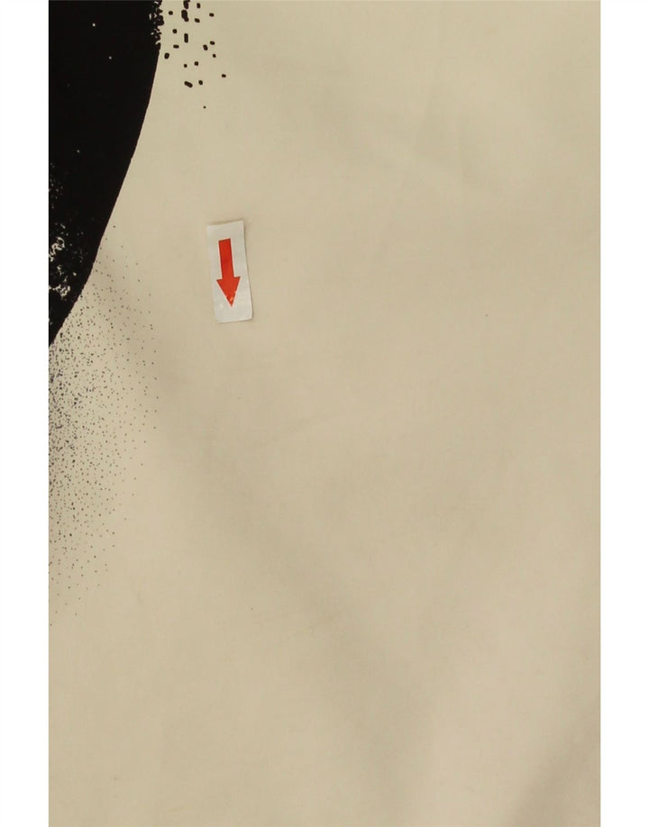 Quiksilver Mens Graphic Swimming Shorts Large  White Colourblock Polyester