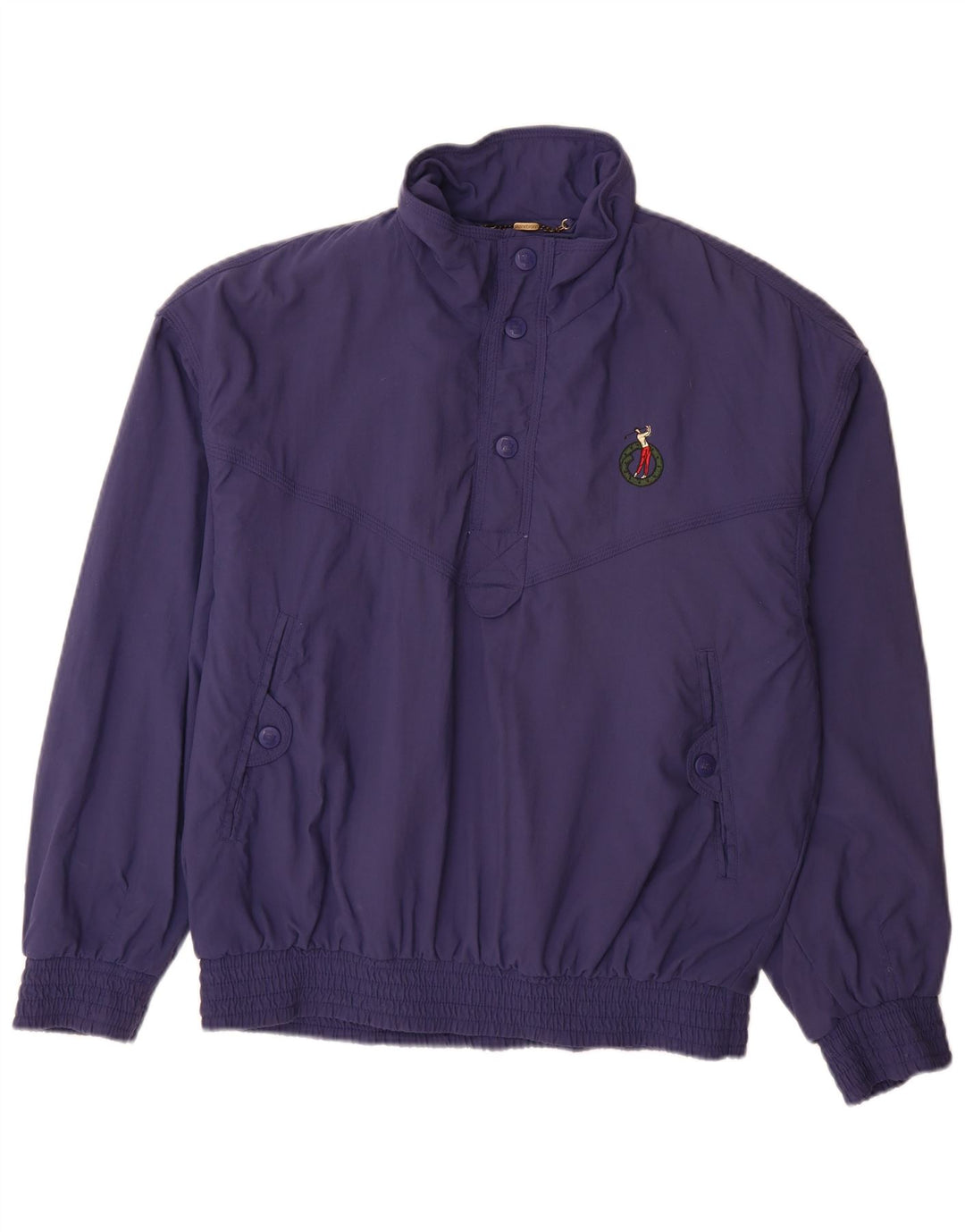 Steinebronn Mens Loose Fit Windbreaker Jacket UK 36 Small Navy Blue