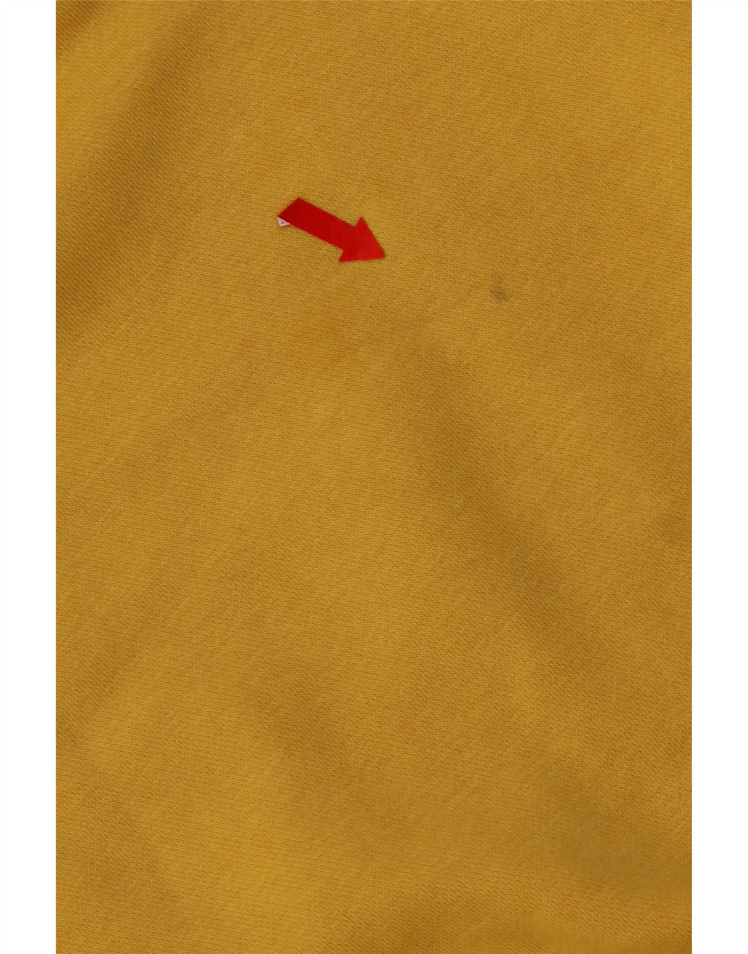 Nike Mens Sweatshirt Jumper Small Yellow Cotton