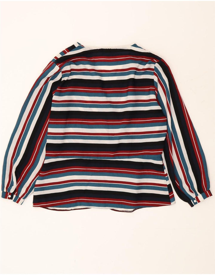 Lipsy Womens Shirt Blouse UK 18 XL  Multicoloured Striped Polyester