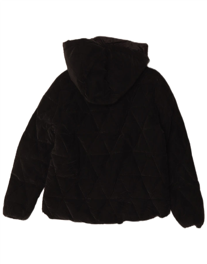Zara Girls Hooded Padded Jacket 13-14 Years Black