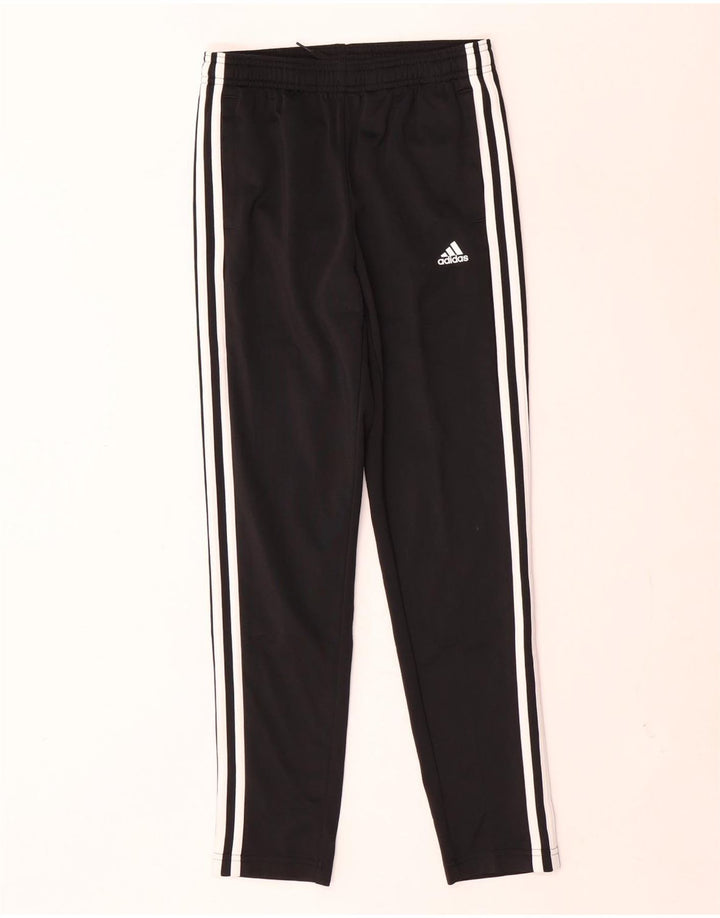 Adidas Girls Tracksuit Trousers 11-12 Years  Black Polyester