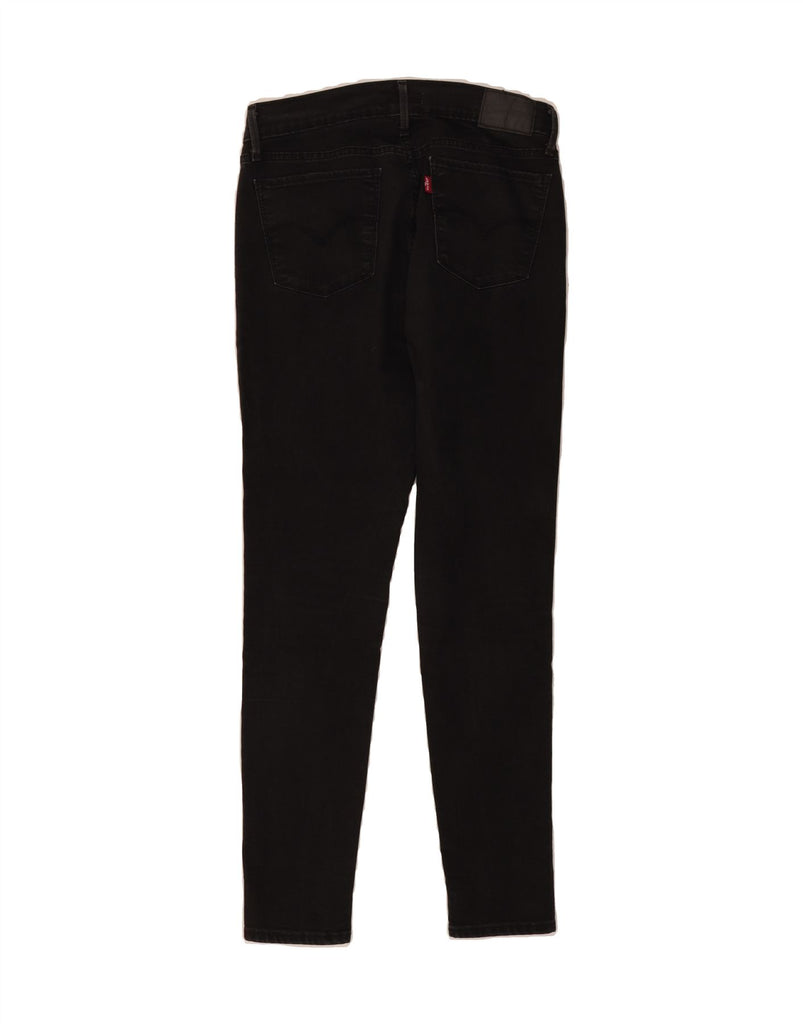 LEVI'S Womens 710 Super Skinny Jeans W30 L30 Black Vintage Levi's and Second-Hand Levi's from Messina Hembry 
