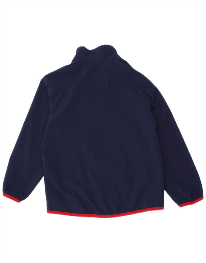 Helly Hansen Boys Tracksuit Top Jacket 3-4 Years Navy Blue Polyamide