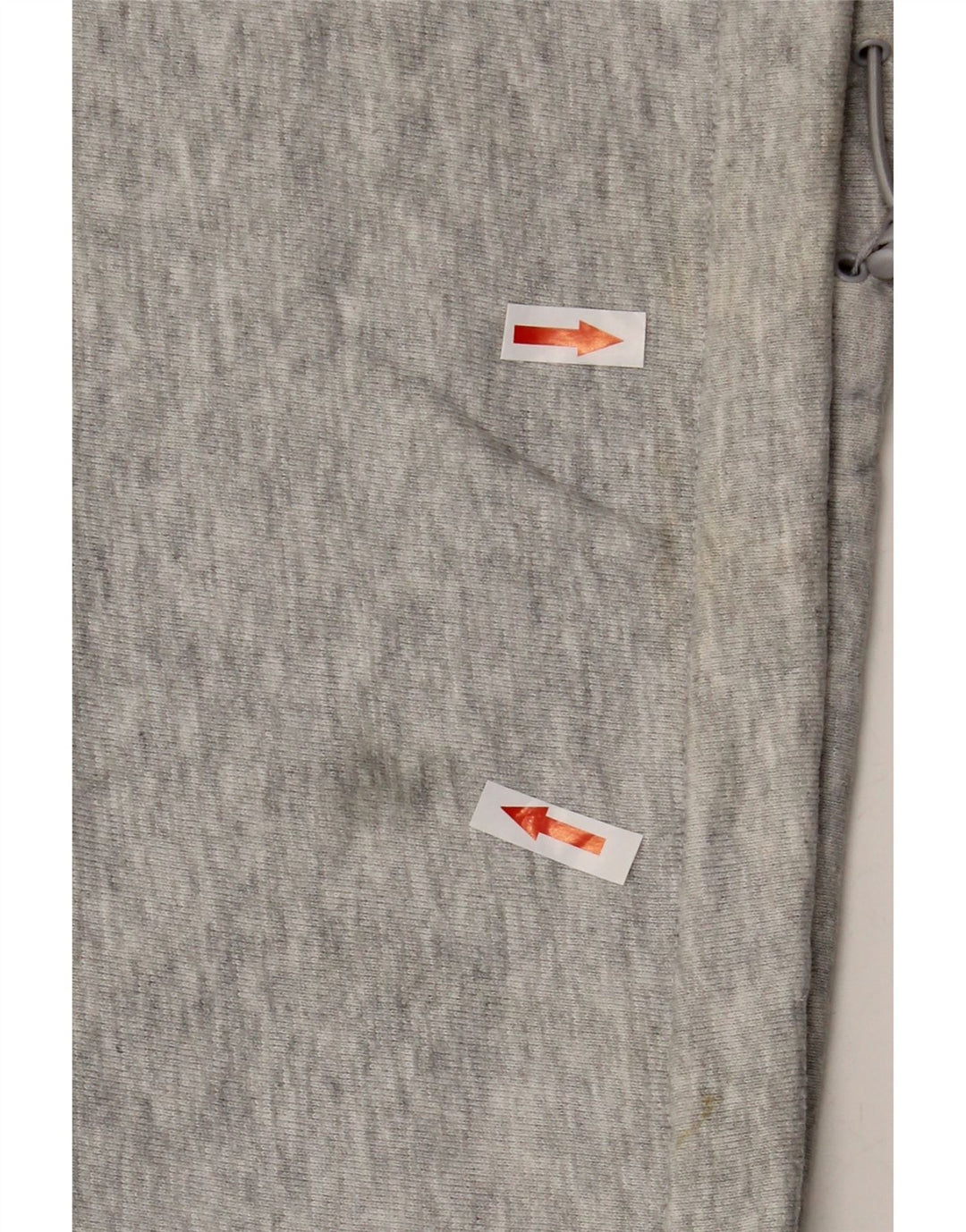 Adidas Womens Oversized Graphic Zip Neck Sweatshirt Jumper UK 8 Small Grey