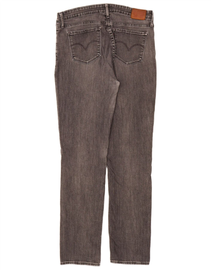 Levi's Womens 712 Slim Jeans W31 L32 Grey Cotton