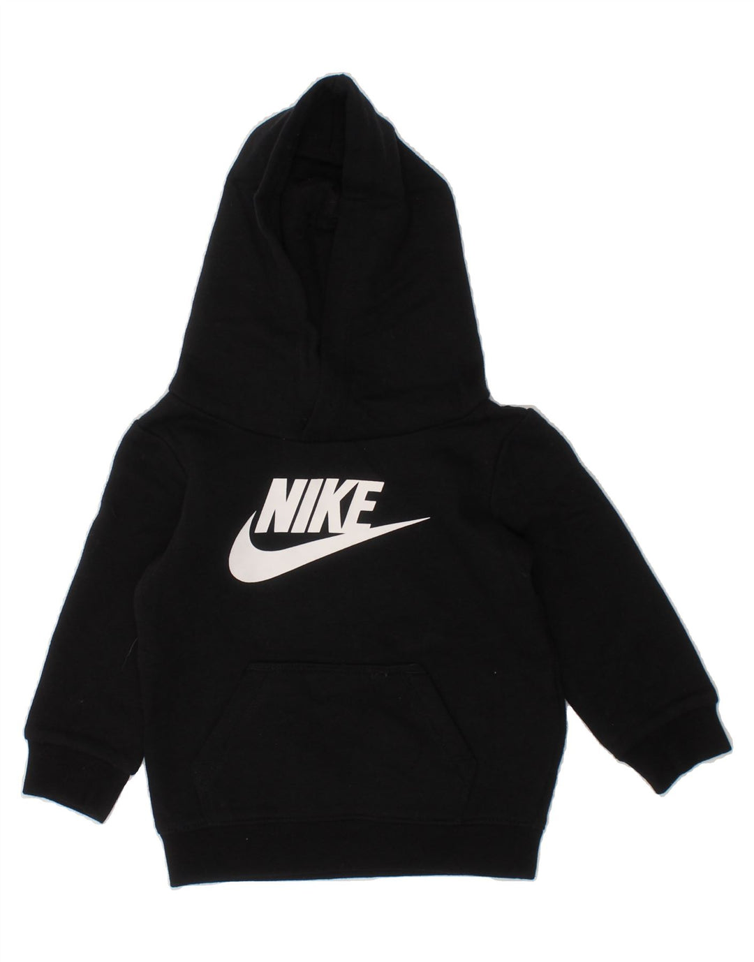 NIKE Baby Boys Graphic Hoodie Jumper 9-12 Months Black Cotton Vintage Nike and Second-Hand Nike from Messina Hembry 