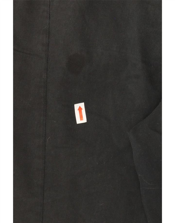 NIKE Womens Dri Fit Bermuda Shorts UK 12 Medium W28 Black Cotton Vintage Nike and Second-Hand Nike from Messina Hembry 