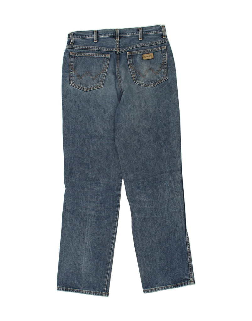 WRANGLER Mens IDAHO Straight Jeans W34 L34  Blue Cotton Vintage Wrangler and Second-Hand Wrangler from Messina Hembry 