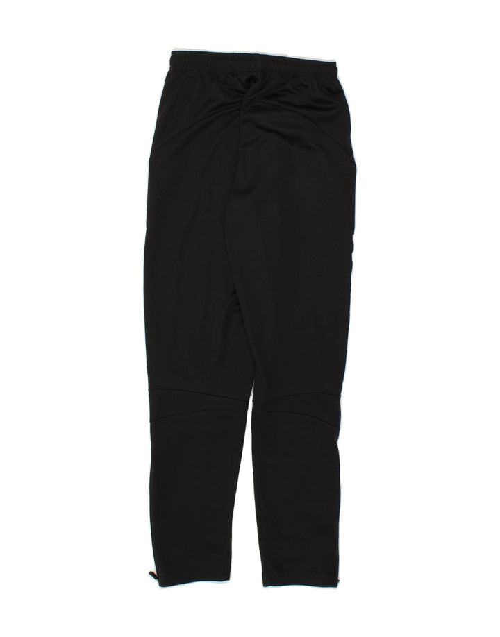 HUMMEL Boys Tracksuit Trousers 12-13 Years Black Polyester Vintage Hummel and Second-Hand Hummel from Messina Hembry 
