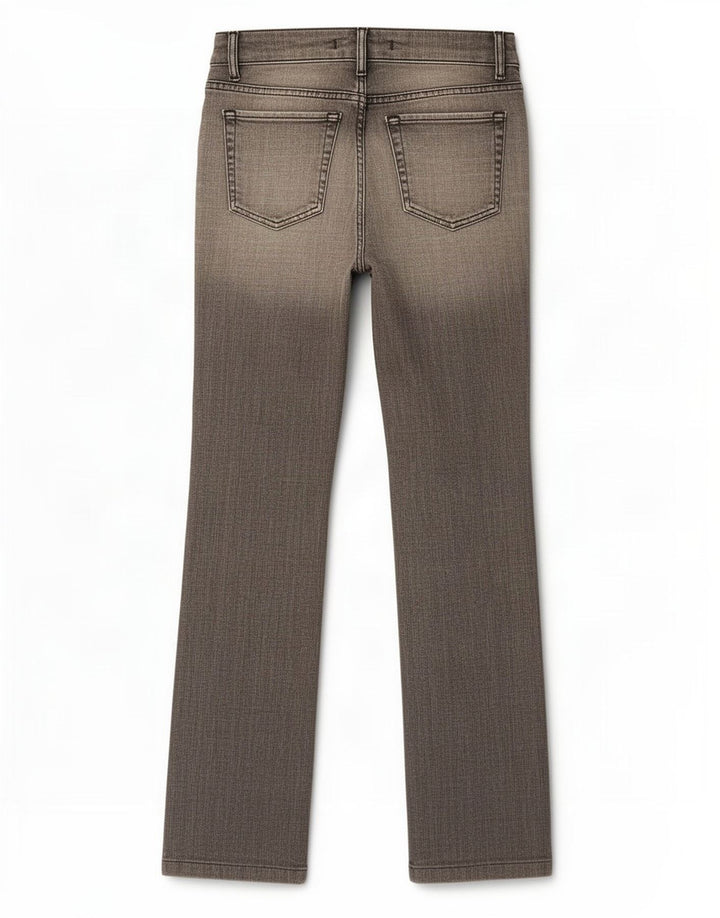 Zara Womens Bootcut Jeans EU 38 Small W28 L32 Grey Cotton