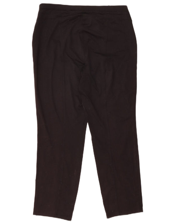 IZOD Womens Tracksuit Trousers UK 14 Medium  Black Polyester