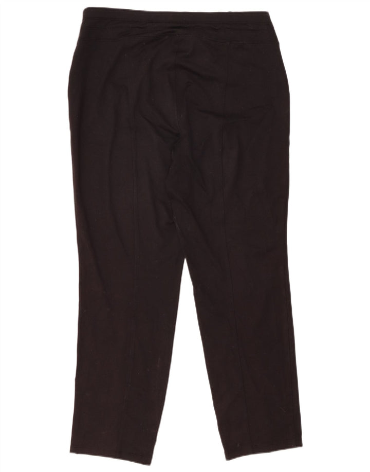 IZOD Womens Tracksuit Trousers UK 14 Medium  Black Polyester